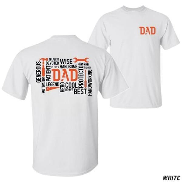 Superdad T-Shirt - A Tribute to All the Hardworking and Loving Dads - Unisex Relaxed Fit Casual T-Shirt for Men