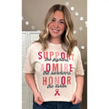 Support Admire Honor Graphic T-Shirt Hoodie, Sweatshirt | GrindPrints.com