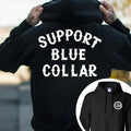 Support Blue Colar T-shirt - Crewneck Sweatshirt