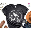 Support Your Local Murder Shirt for Crow Lovers, Nature Lovers, Funny Crow Shirt, Goblincore Shirt, Lunar Phase Shirt,...