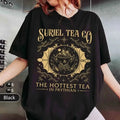 Suriel Tea Co Tshirt , A Court Of Thorns And Roses Shirt, The Hottest Team In Prythian Tshirt,Sarah J Maas Shirt, Feyre...