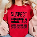Suspect Claims Funny Unisex Softstyle T-shirt Hoodie, Sweatshirt | GrindPrints.com