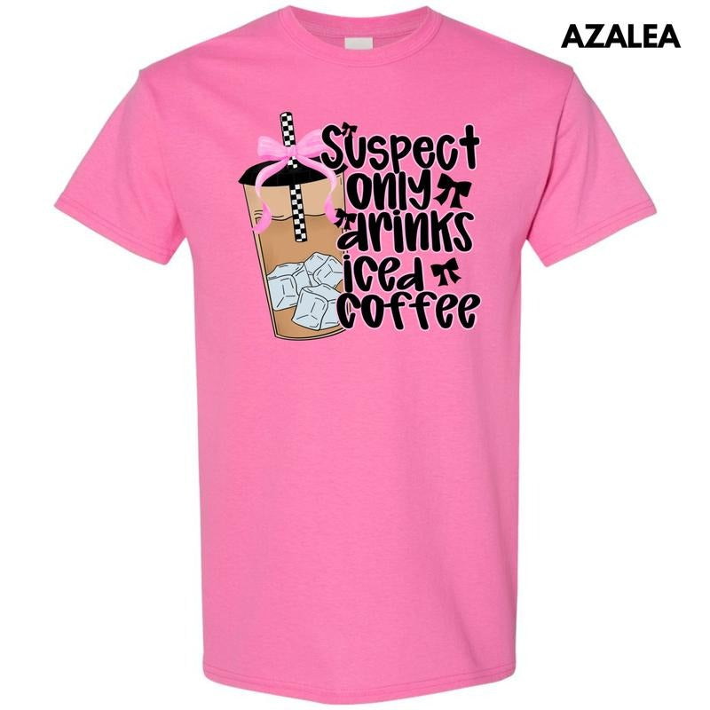 Suspect Drinks Iced Coffee Gildan Short Sleeve T-Shirt 'NLB' Hoodie, Sweatshirt | GrindPrints.com