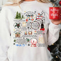 SwIftmas Christmas Collection Sweatshirt - Unisex Loose Fit Pullover with SwIft Lyrics Crewneck - Fabric T-Shirts, Hoodie