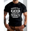 Sweat-wicking Men's god T-Shirt for Freedom of Movement Made in USA Hoodie, Sweatshirt | GrindPrints.com