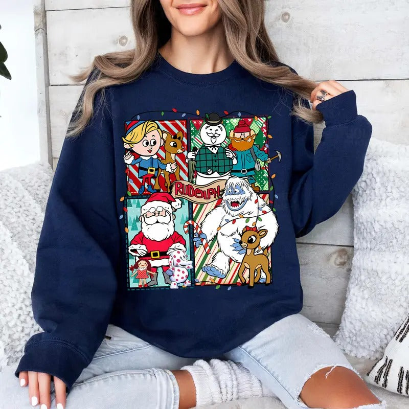 Misfits Toys Christmas T-shirt, Rudolph The Red Nosed Reindeer Christmas T-Shirt/ Hoodie/ Sweatshirt, Rudolphs The Red...
