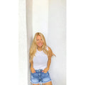 Sweetest Admirer White Sleeveless Top T-Shirts, Hoodie, Sweatshirt | GrindPrints.com