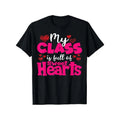 Sweethearts Teacher's Valentine's Day Cotton T-Shirt - Casual & Comfy, Perfect for Couples, Sizes S-XXXLmade in usa...