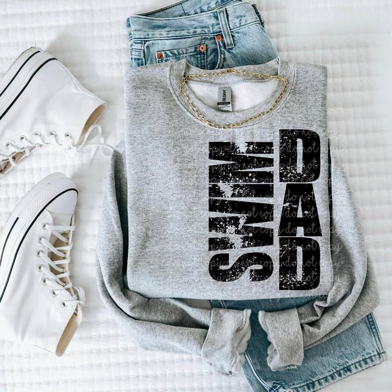 Swim Dad DTF Transfers - THIS IS NOT A SHIRT Hoodie, Sweatshirt | GrindPrints.com
