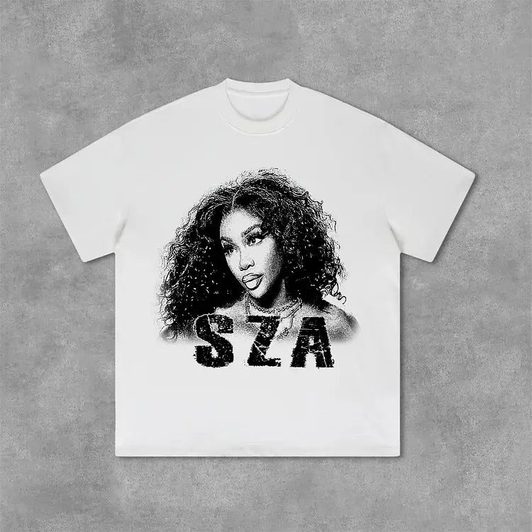 Sza Print Cotton S 4XL Menswear T-Shirts, Hoodie, Sweatshirt