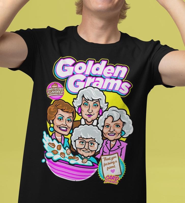 T-Shirt Golden Grams Golden Girls TV Show Graphic Tee Hoodie, Sweatshirt | GrindPrints.com