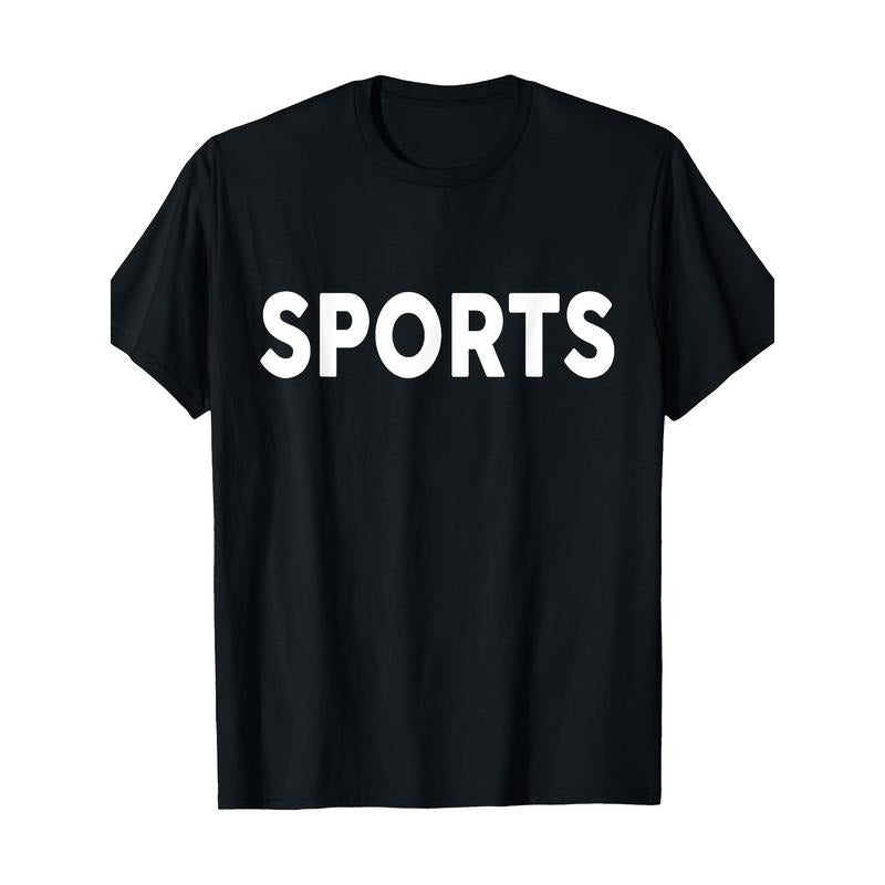 T-shirt with "Sport" printed on it -100% cotton Made in USA Hoodie, Sweatshirt | GrindPrints.com