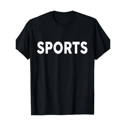 T-shirt with "Sport" printed on it -100% cotton Made in USA Hoodie, Sweatshirt | GrindPrints.com