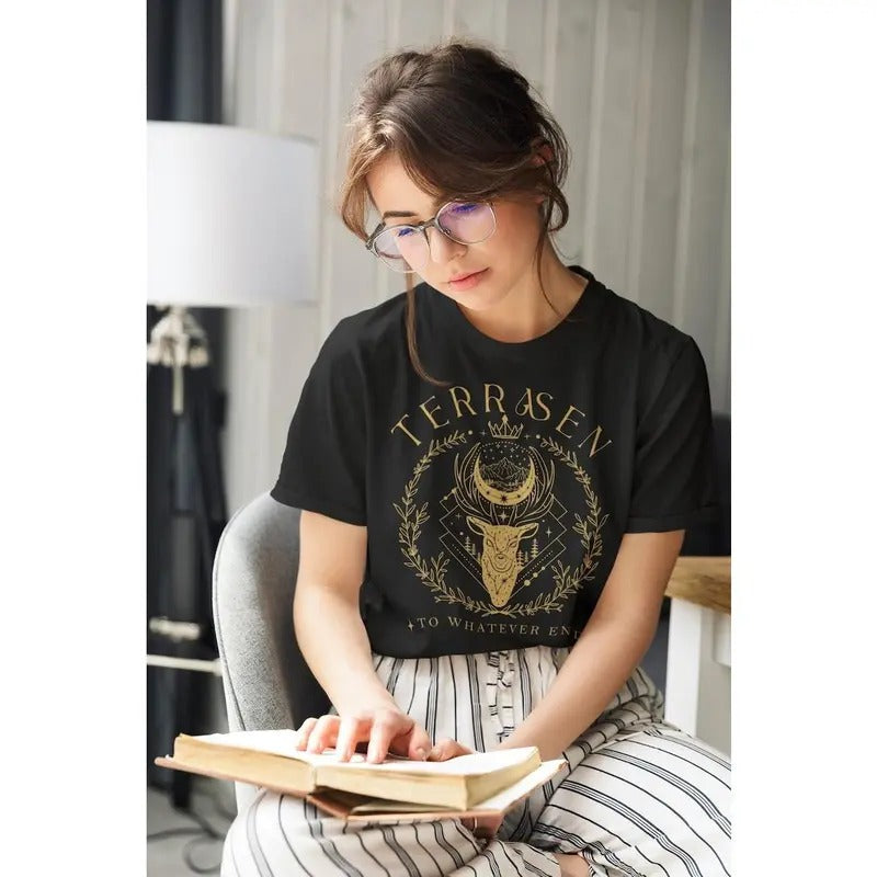 T0G Inspired Stag T-Shirt, SJM Fans, B00kish Gift, Literary shirt Hoodie, Sweatshirt | GrindPrints.com