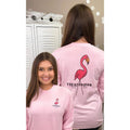 T2D Pink Flamingo Long Sleeve T-Shirt Hoodie, Sweatshirt | GrindPrints.com