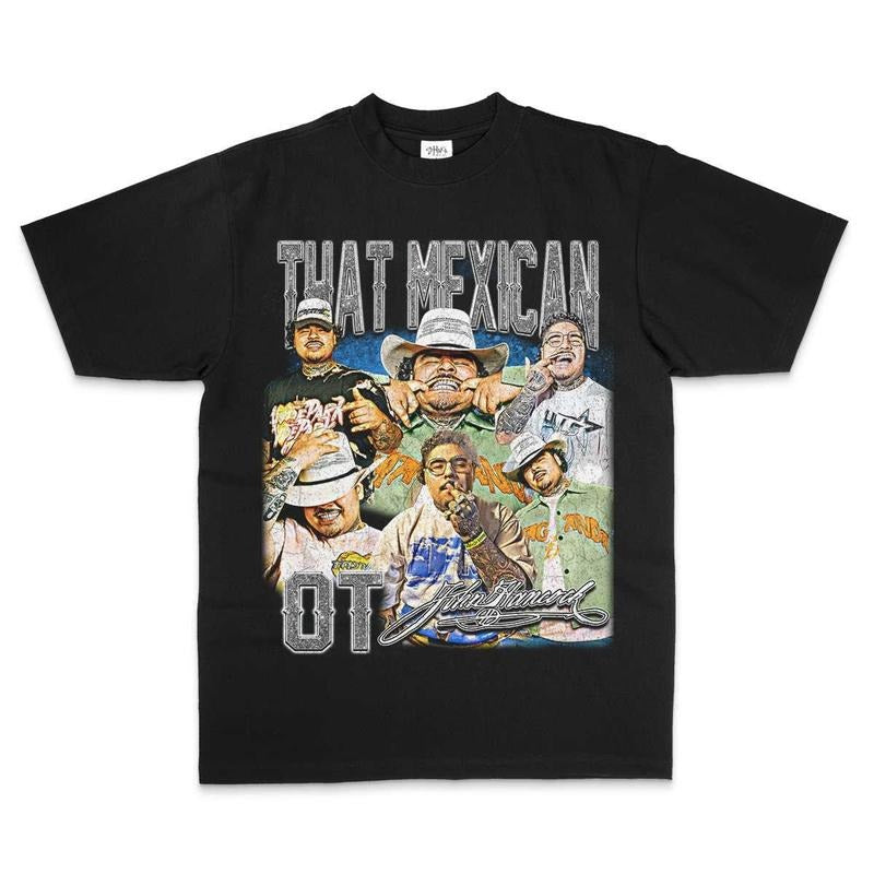 THAT MEXICAN OT shirt vintage style distressed v2 shaka wear heavy weight high quality merch texas rap Casual Classic...