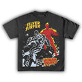 THE SILVER SURFER VS. HUMAN TORCH TEE, For Men, For Women, Breathable Soft Cotton, Casual Round Neck, Regular Fit,...
