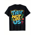 THEY NOT LIKE US SHIRT NOT LIKE US Comfortable Short Sleeve Cotton Crew Neck Casual Soft Summer Made Usastyle{N002}3 T-Shirts, Hoodie, Sweatshirt