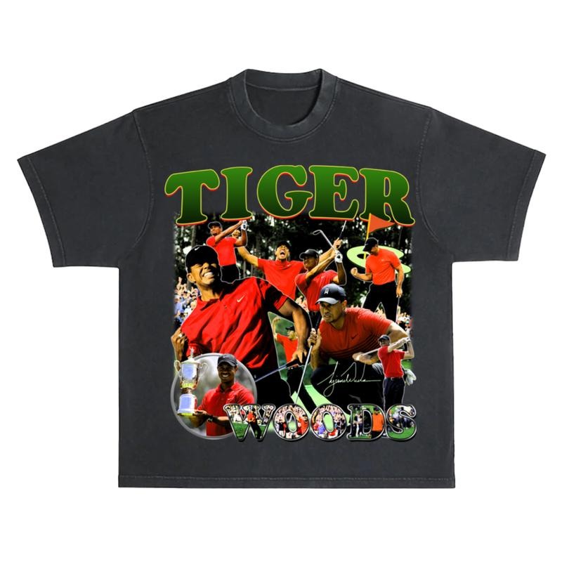 TIGER WOODS TEE | VINTAGE TEE GRAPHIC T-SHIRT SWEATSHIRT HOODIE | SPORT TEE | GIFT FOR FAN | GrindPrints.com