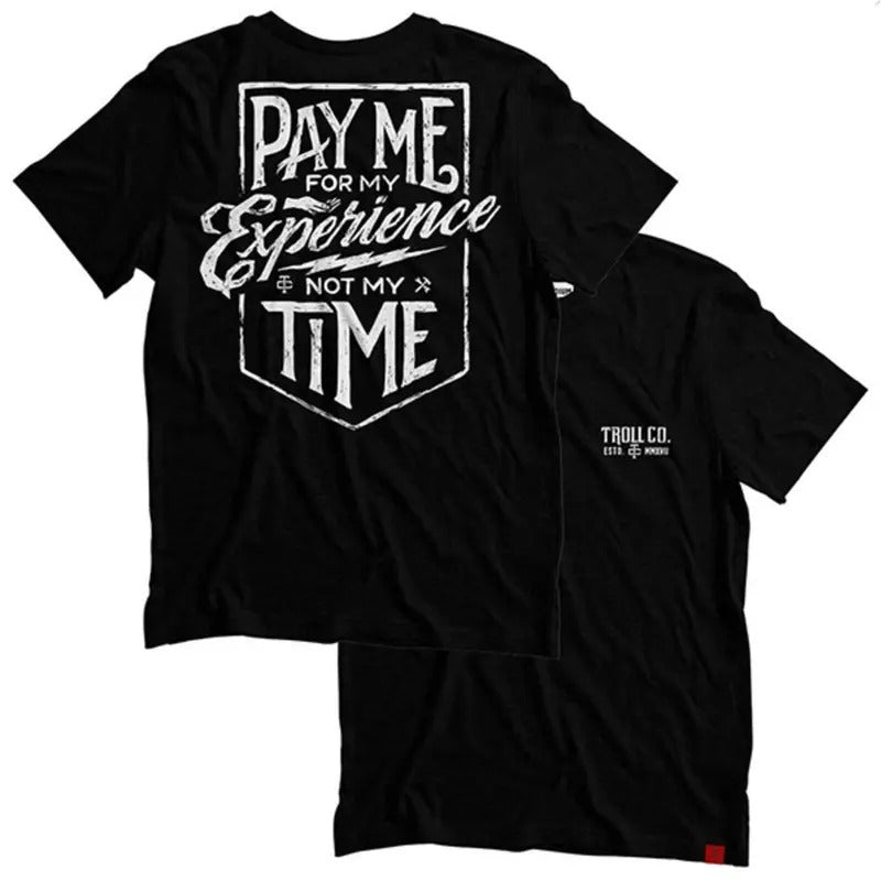 TROLL CO MEN'S PAY ME SHORT SLEEVE GRAPHIC T-SHIRT, WORK T-SHIRT, FOR LABOR DAY Hoodie, Sweatshirt | GrindPrints.com