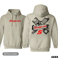 Snap-On Hoodie/TShirt - Engine Parts Graphic with Snap-On Logo