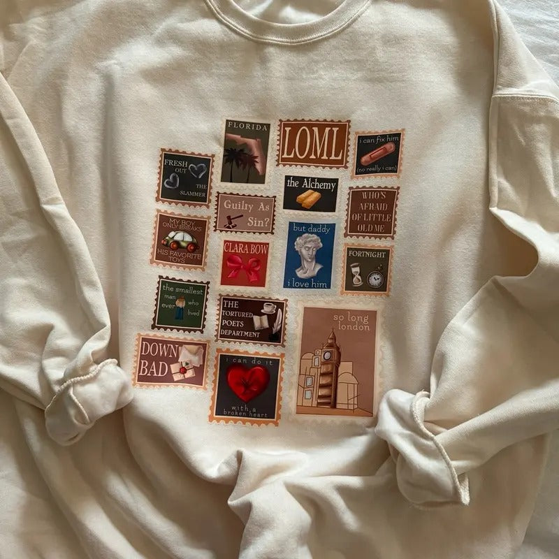 TTPD Sweatshirt T-Shirts, Hoodie | GrindPrints.com