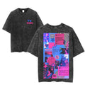TV Girl Lyric Collage Tee, Vaporwave Aesthetic Music Shirt, Sadcore Indie Pop Tour Merch, Washed Black Emotional...