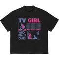 TV Girls T-Shirt HipHop Graphic Everyday Graphic Tee Bold T-Shirt for Night Out Vibes Hoodie, Sweatshirt | GrindPrints.com