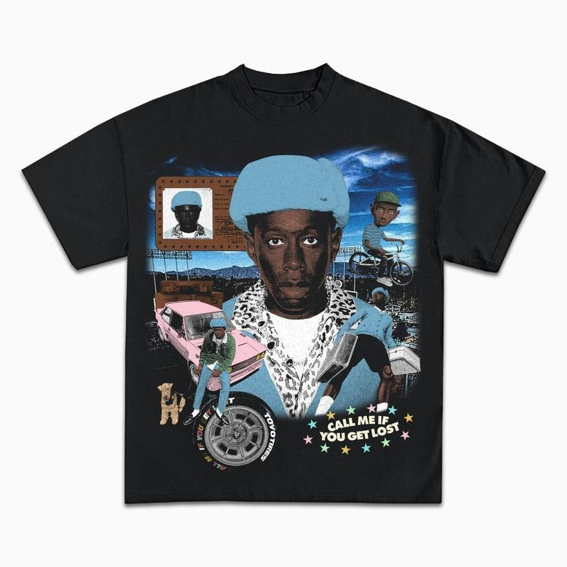 TYLER THE CREATOR JUMBO GRAPHIC T-SHIRT - STREETWEAR Hoodie, Sweatshirt | GrindPrints.com