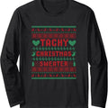 Tachy Nurse Ugly Christmas Sweater Medical Cardiac Icu Xmas Long Sleeve T-Shirt Hoodie, Sweatshirt | GrindPrints.com