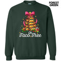Taco Christmas Tree Sweatshirt 'NLB' T-Shirts, Hoodie | GrindPrints.com