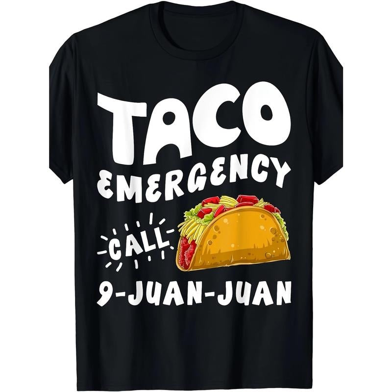 Taco Emergency Call 9 Juan Juan Funny Cinco De Mayo Men T-Shirt  made in usa Hoodie, Sweatshirt | GrindPrints.com