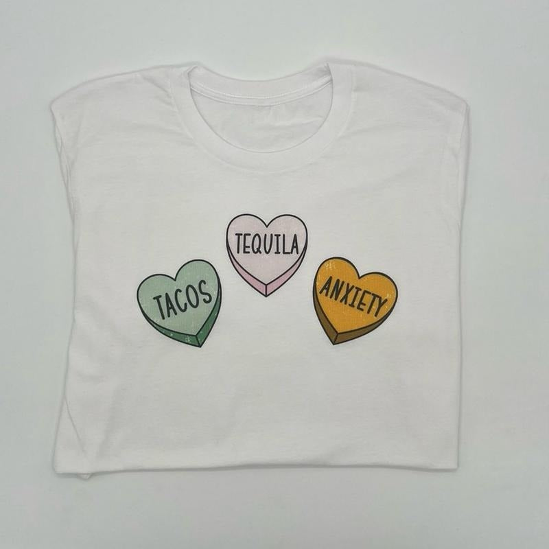 Tacos Teq and Anxiety T Shirt Hoodie, Sweatshirt | GrindPrints.com