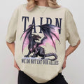Tairn Fourth Wing shirt, Iron Flame Merch , Basgiath War College, Onyx Storm, Xaden Riorson, Booktok Merch, Romantasy,...