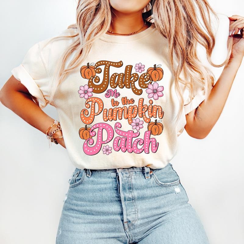 Take Me to the Pumpkin Patch T-Shirt, Fall T-Shirt, Its Fall Yall, Fall Shirt, Tis the Season T-Shirt, Hello Fall T-Shirt...