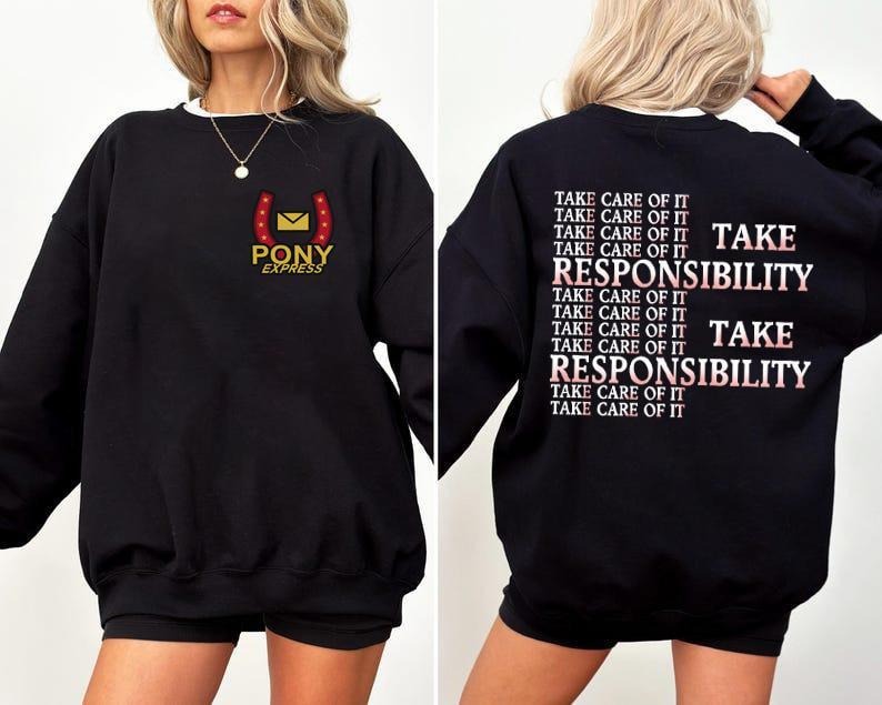 Take Responsibility Mouthwashing 2 Sides Mouthwashing Mouthwashing Pony Express Mouthwashing Game Gamer Teestyle{N002}2 T-Shirts, Hoodie, Sweatshirt