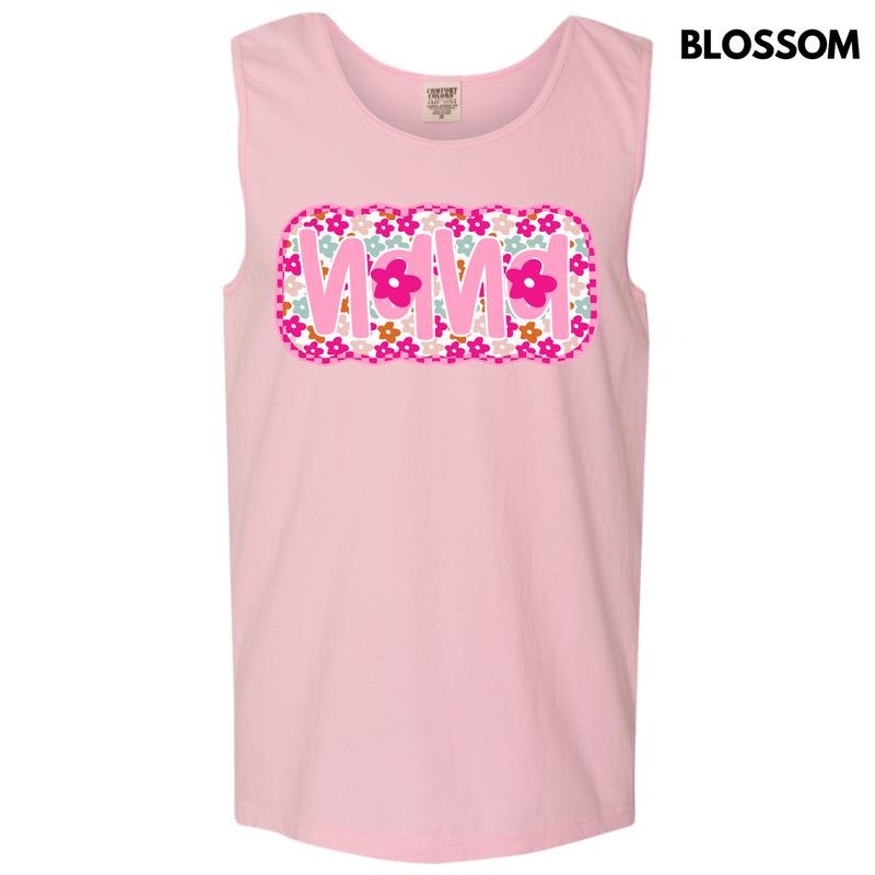 Tank Top Bloom Nana Comfort Colors Tank Top 'NLB' T-Shirts, Hoodie, Sweatshirt