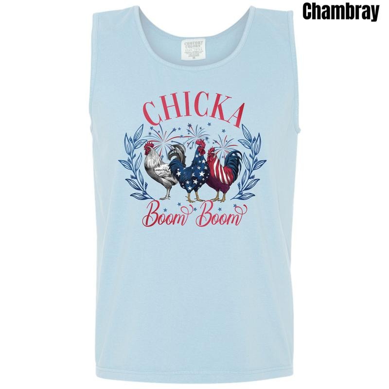Tank Top - Chicka Boom Boom Comfort Colors Tank Top 'NLB' T-Shirts, Hoodie, Sweatshirt | GrindPrints.com