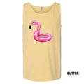 Tank Top - Flamingo Floaty Patch Comfort Colors Tank Top T-Shirts, Hoodie, Sweatshirt | GrindPrints.com
