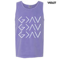 Tank Top - God Is Greater Symbols Puff Comfort Colors Tank Top T-Shirts, Hoodie, Sweatshirt | GrindPrints.com