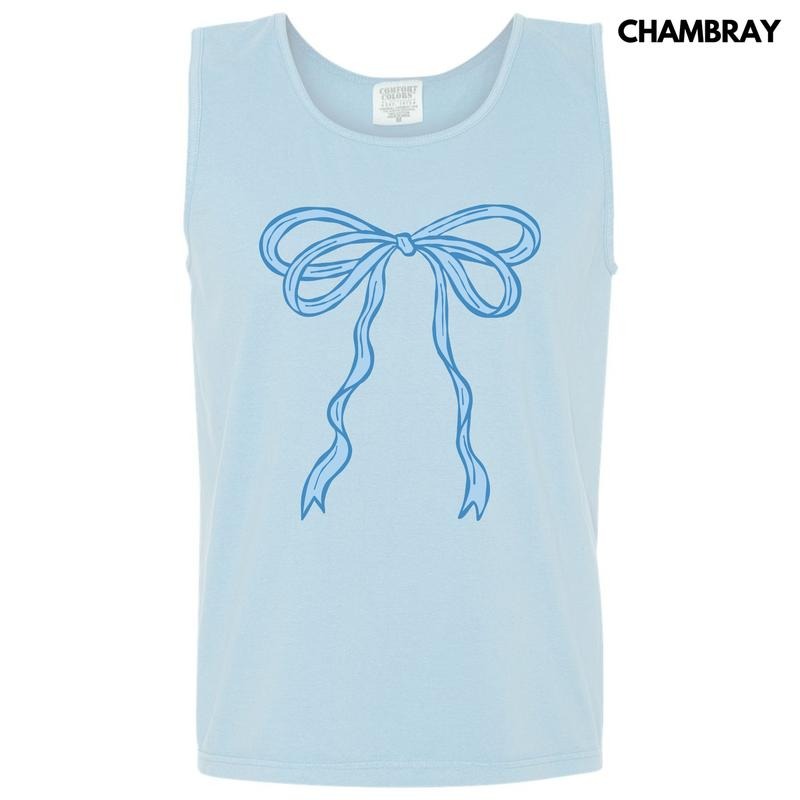 Tank Top - Refined Blue Ribbon Comfort Colors Tank Top 'NLB' T-Shirts, Hoodie, Sweatshirt | GrindPrints.com