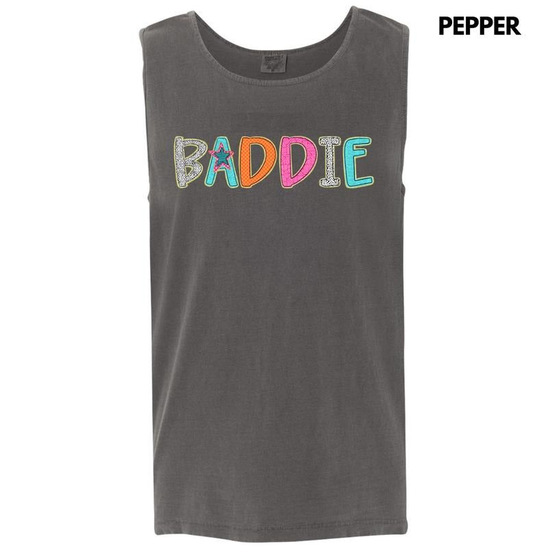 Tank Top - Rockstar Baddie Comfort Colors Tank Top 'NLB' T-Shirts, Hoodie, Sweatshirt | GrindPrints.com