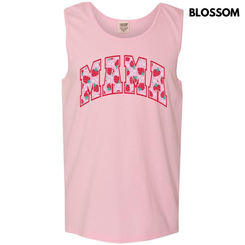 Tank Top Strawberry Mama Comfort Colors Tank Top 'NLB' T-Shirts, Hoodie, Sweatshirt