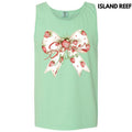 Tank Top - Strawberry Summer Bow Comfort Colors Tank Top 'NLB' T-Shirts, Hoodie, Sweatshirt | GrindPrints.com