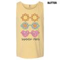 Tank Top - Sunglasses Summer Vibes Comfort Colors Tank Top T-Shirts, Hoodie, Sweatshirt | GrindPrints.com