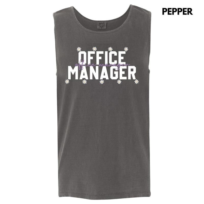 Tank Top -Office Manager Comfort Colors Tank Top 'NLB' T-Shirts, Hoodie, Sweatshirt | GrindPrints.com