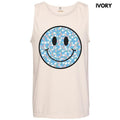 Tank Top -Peachy Blooms Happy Face Comfort Colors Tank Top 'NLB' T-Shirts, Hoodie, Sweatshirt | GrindPrints.com