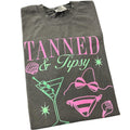 Tanned & Tipsy Comfort Colors T-Shirt Hoodie, Sweatshirt | GrindPrints.com
