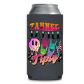 Tanned Tatted Tipsy Koozie Drinkware Neon T-Shirts, Hoodie, Sweatshirt | GrindPrints.com