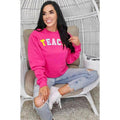 Teach Color Block Letter Sweatshirt T-Shirts, Hoodie | GrindPrints.com